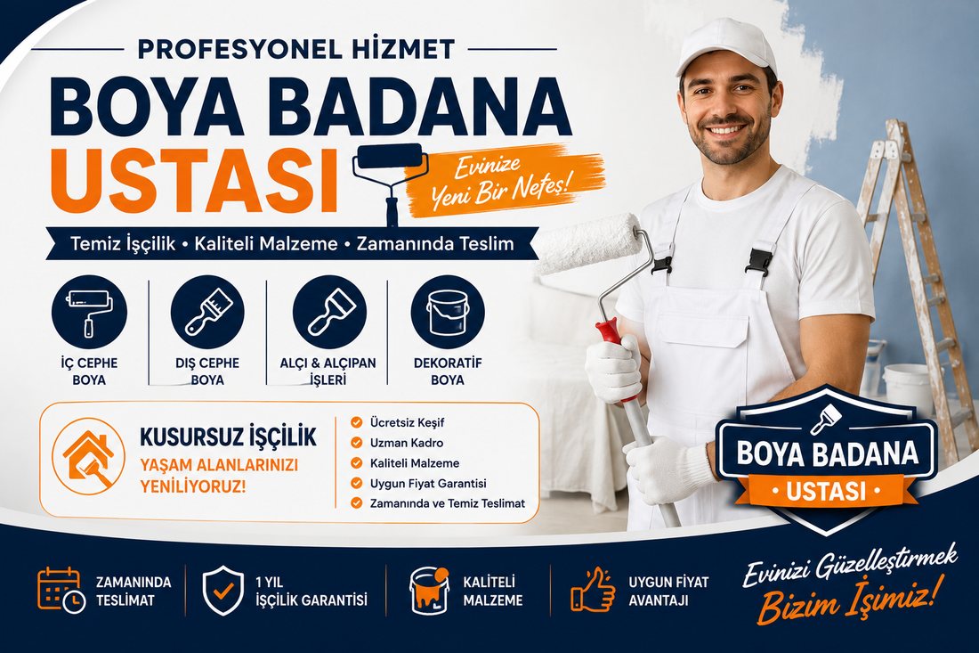 Karaburun boya badana ustası – profesyonel boyacı